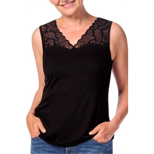 Топ Amoena Velvet Lace Top 45065 Топ Amoena Velvet Lace Top 45065