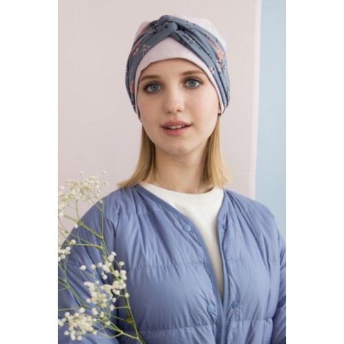 Модель Эльза 65-19-n-gray, головной убор после химиотерапии Модель Эльза 65-19-n-gray, головной убор после химиотерапии