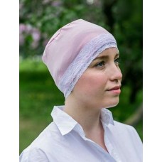 Модель Нежность 1503-23 NPINK, головной убор после химиотерапии Модель Нежность 1503-23 NPINK, головной убор после химиотерапии