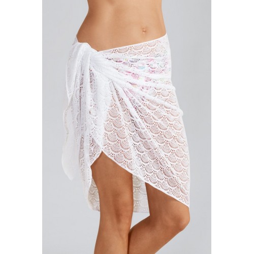 Пляжная юбка Amoena Beach Skirt 71068 белая Пляжная юбка Amoena Beach Skirt 71068 белая