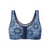 Бюстгальтер послеоперационный Amoena Frances 2128, Синий/белый Бюстгальтер послеоперационный Amoena Frances 2128, Синий/белый