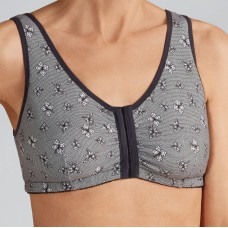 Бюстгальтер послеоперационный Amoena Frances 2128, Серый с узором Бюстгальтер послеоперационный Amoena Frances 2128, Серый с узором
