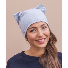 Модель Ушки 06-10-о-gr, головной убор после химиотерапии Модель Ушки 06-10-о-gr, головной убор после химиотерапии