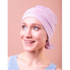 Модель Чалма 50-01-о-pink, головной убор после химиотерапии Модель Чалма 50-01-о-pink, головной убор после химиотерапии