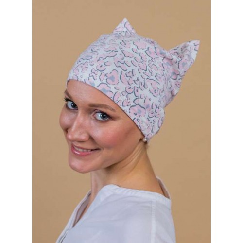 Модель Ушки 43-10-n-pleo, головной убор после химиотерапии Модель Ушки 43-10-n-pleo, головной убор после химиотерапии
