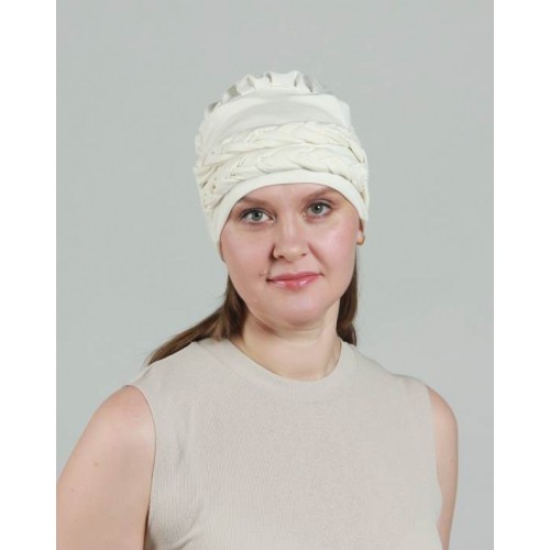 Модель Коса 107 WHT, головной убор после химиотерапии Модель Коса 107 WHT, головной убор после химиотерапии