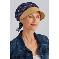 Amoena Daphne 44201 синий/белый, головной убор после химиотерапии Amoena Daphne 44201 синий/белый, головной убор после химиотерапии