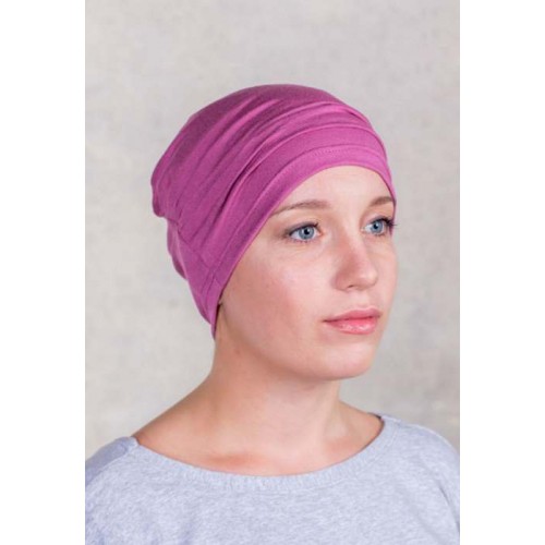 Модель Комфорт 1503-09 PINKP, головной убор после химиотерапии Модель Комфорт 1503-09 PINKP, головной убор после химиотерапии