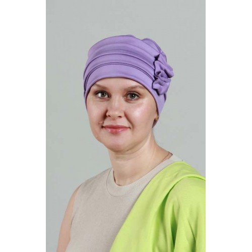 Модель Флора 109 PURP, головной убор после химиотерапии Модель Флора 109 PURP, головной убор после химиотерапии